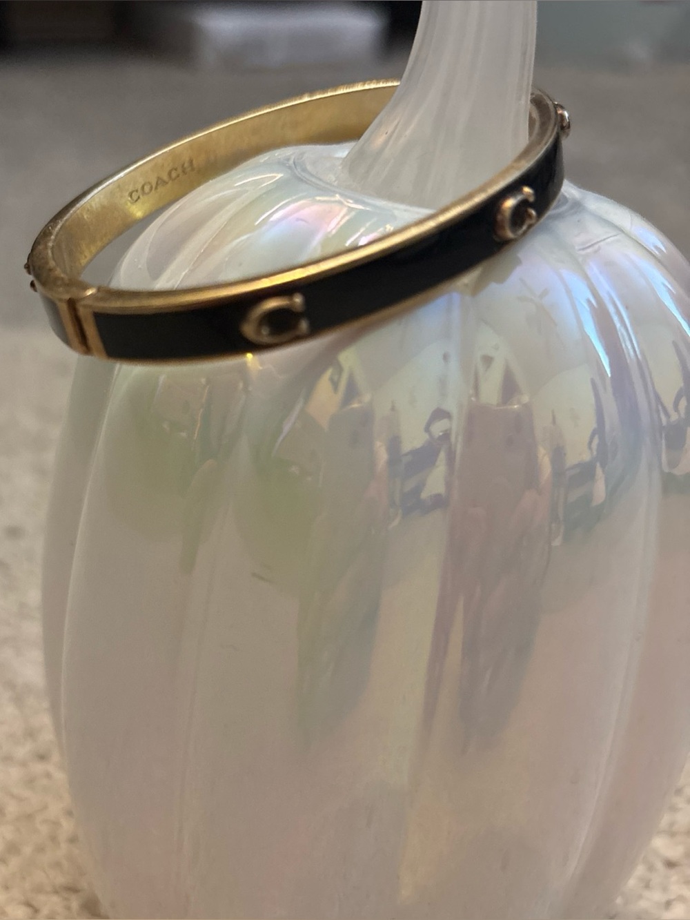 Coach signature bangle